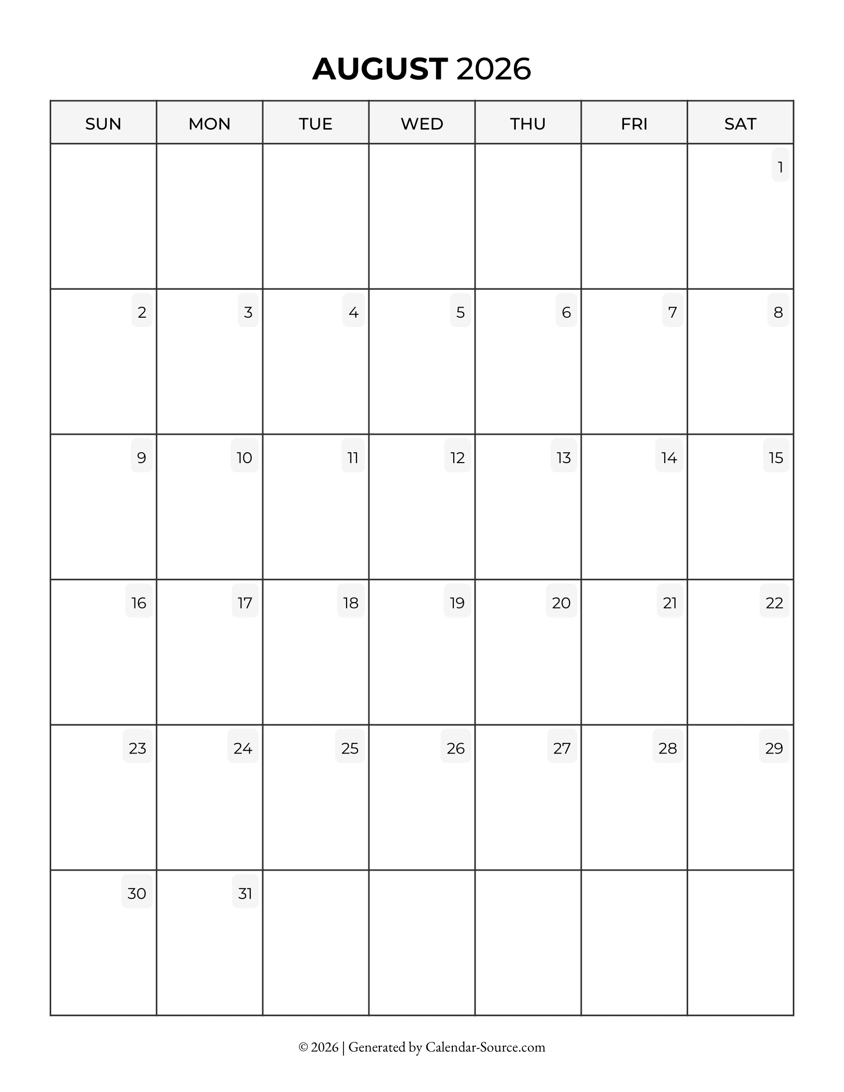 August 2026 Calendar 05